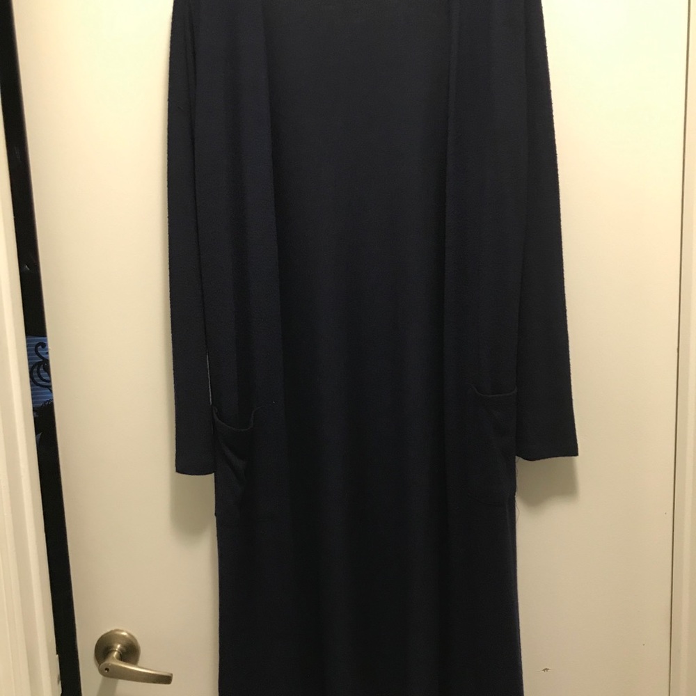 Navy long cardian